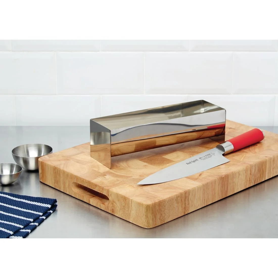 Vogue U Shaped Stainless Steel Terrine Mould 260mm - Image 2
