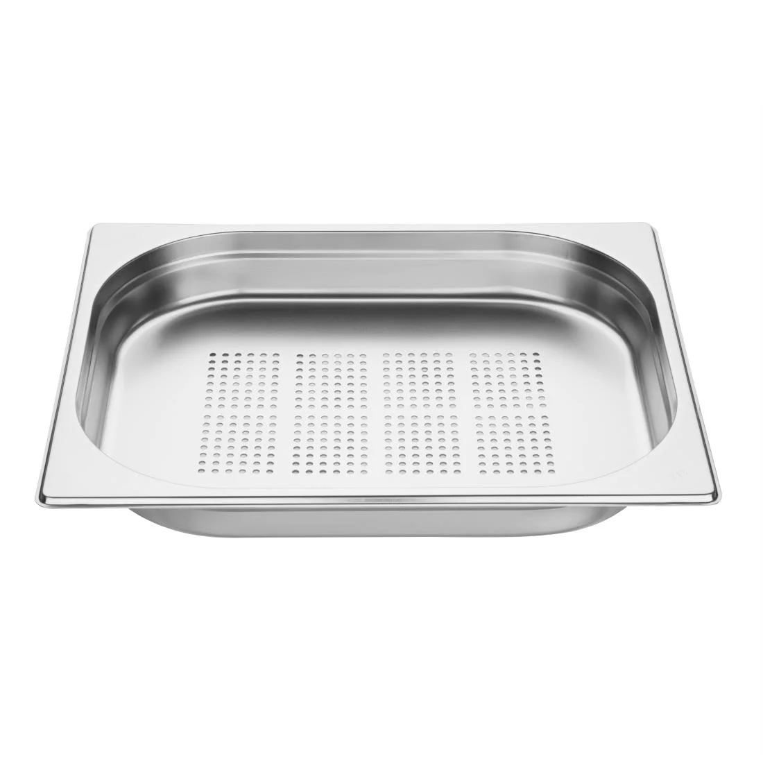 Vogue Stainless Steel 1/2 Perforated Gastronorm Pan 40mm - Image 3