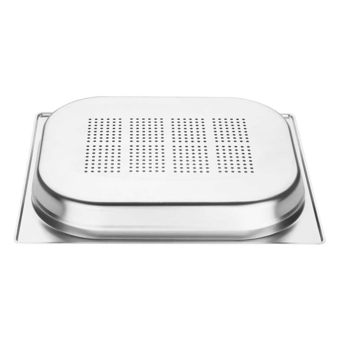 Vogue Stainless Steel 1/2 Perforated Gastronorm Pan 40mm - Image 6