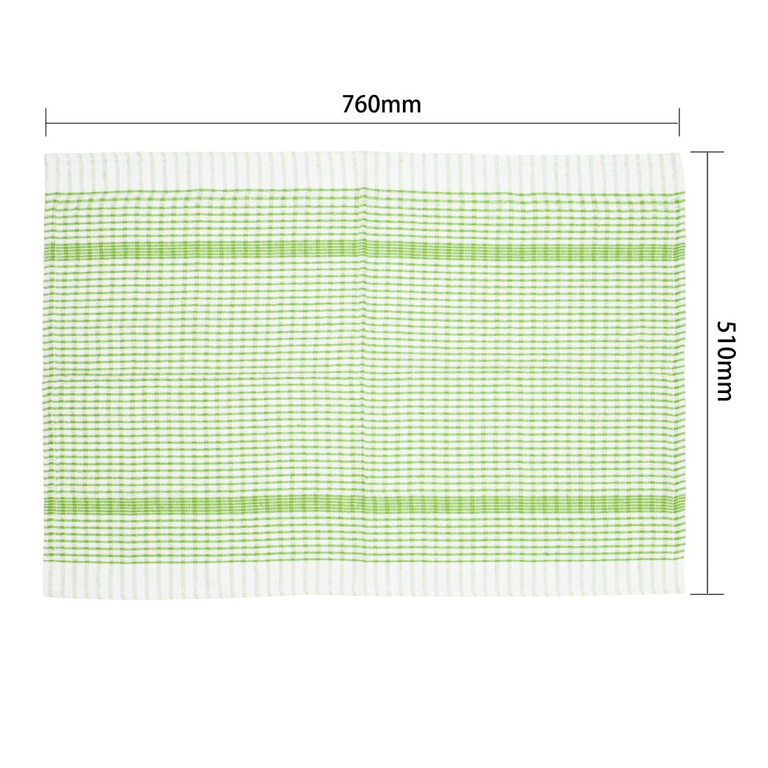 Vogue Wonderdry Tea Towels Green