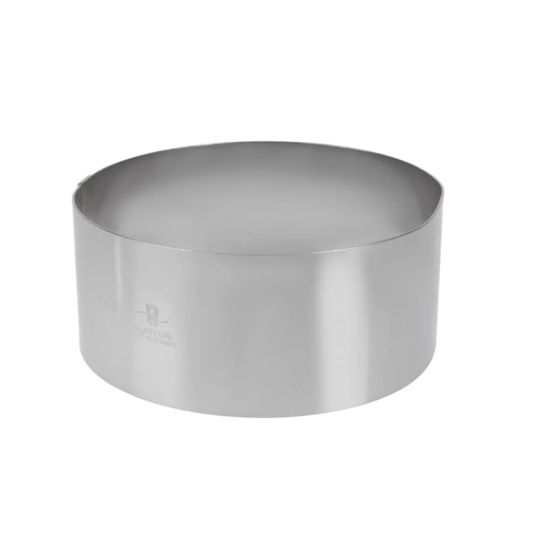 Mafter Stainless Steel Mousse Ring 14x6cm - Image 2