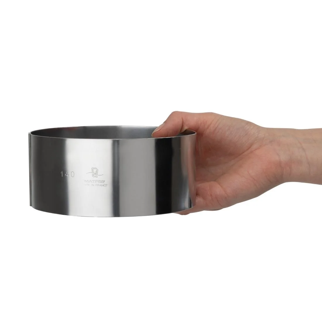 Mafter Stainless Steel Mousse Ring 14x6cm - Image 4