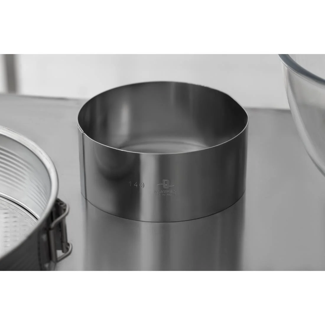 Mafter Stainless Steel Mousse Ring 14x6cm - Image 5