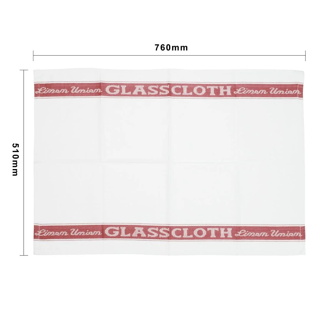 Vogue Glass Cloth Red - Image 5