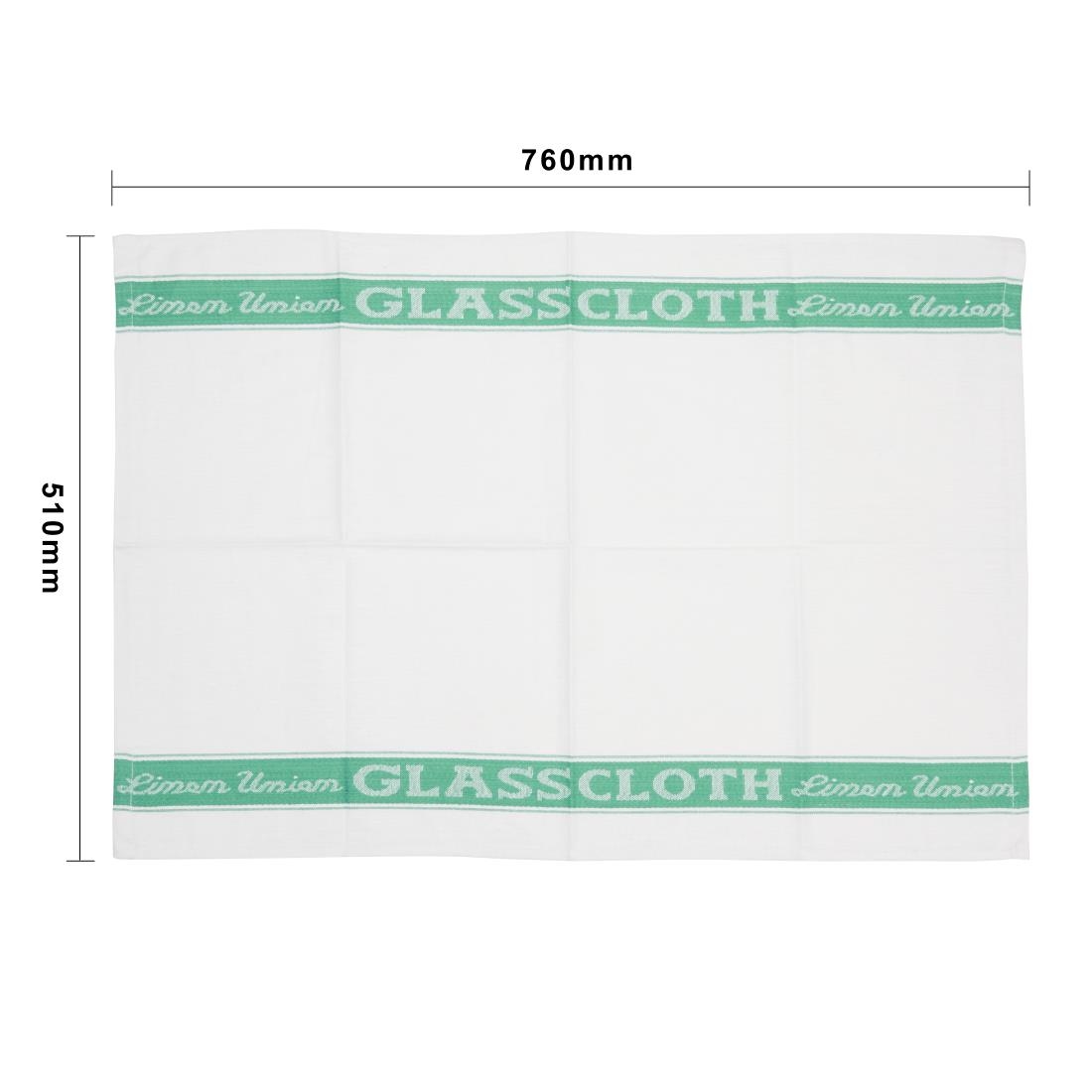 Vogue Glass Cloth Green