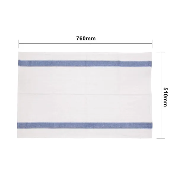 Vogue Heavy Blue Tea Towel