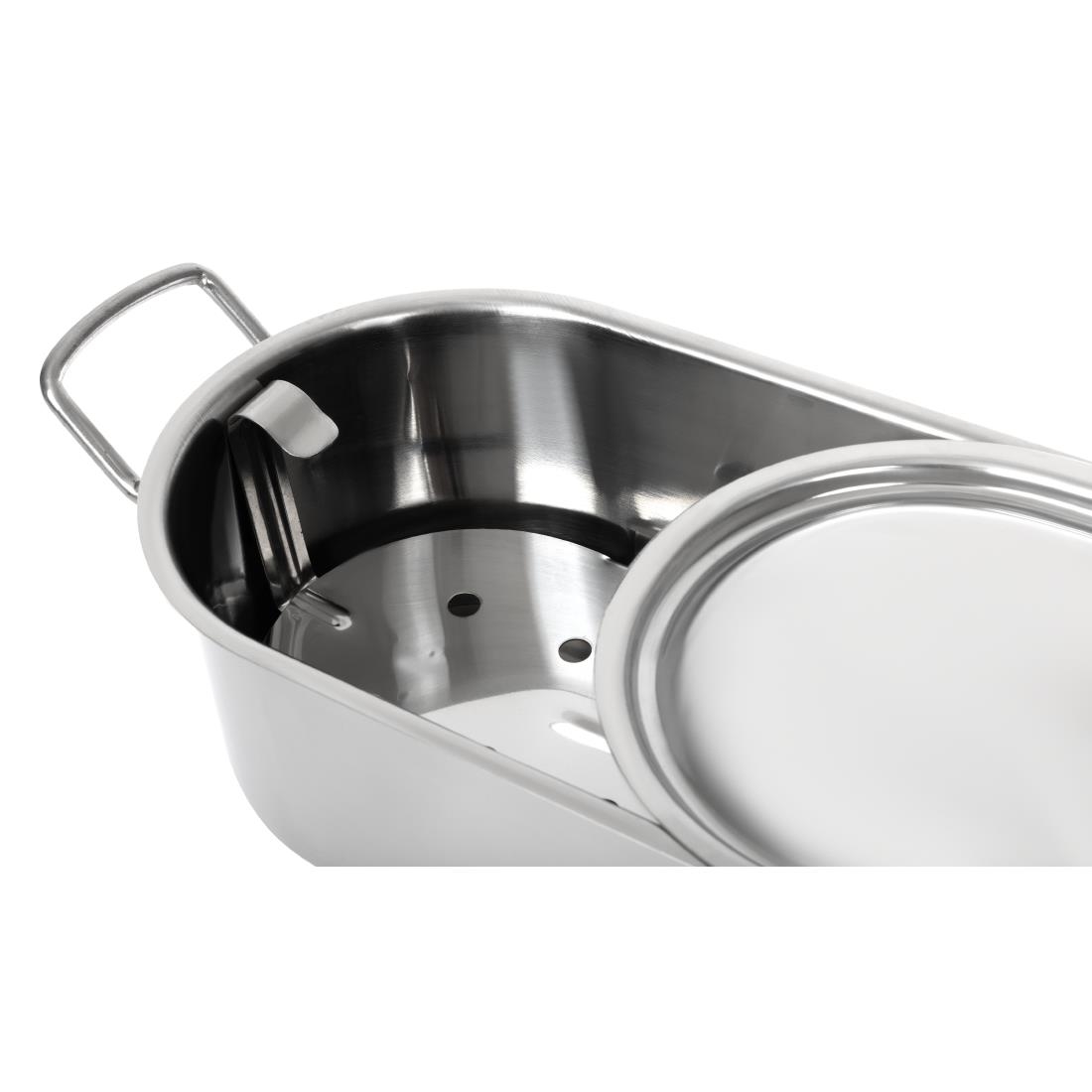 Kitchen Craft Stainless Steel Fish Kettle 620mm