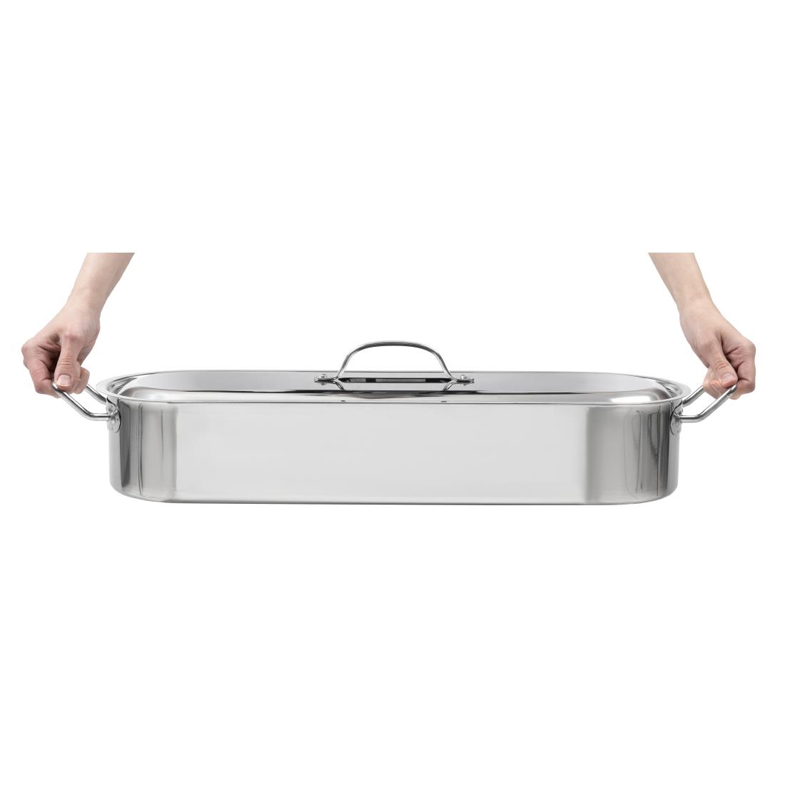 Kitchen Craft Stainless Steel Fish Kettle 620mm