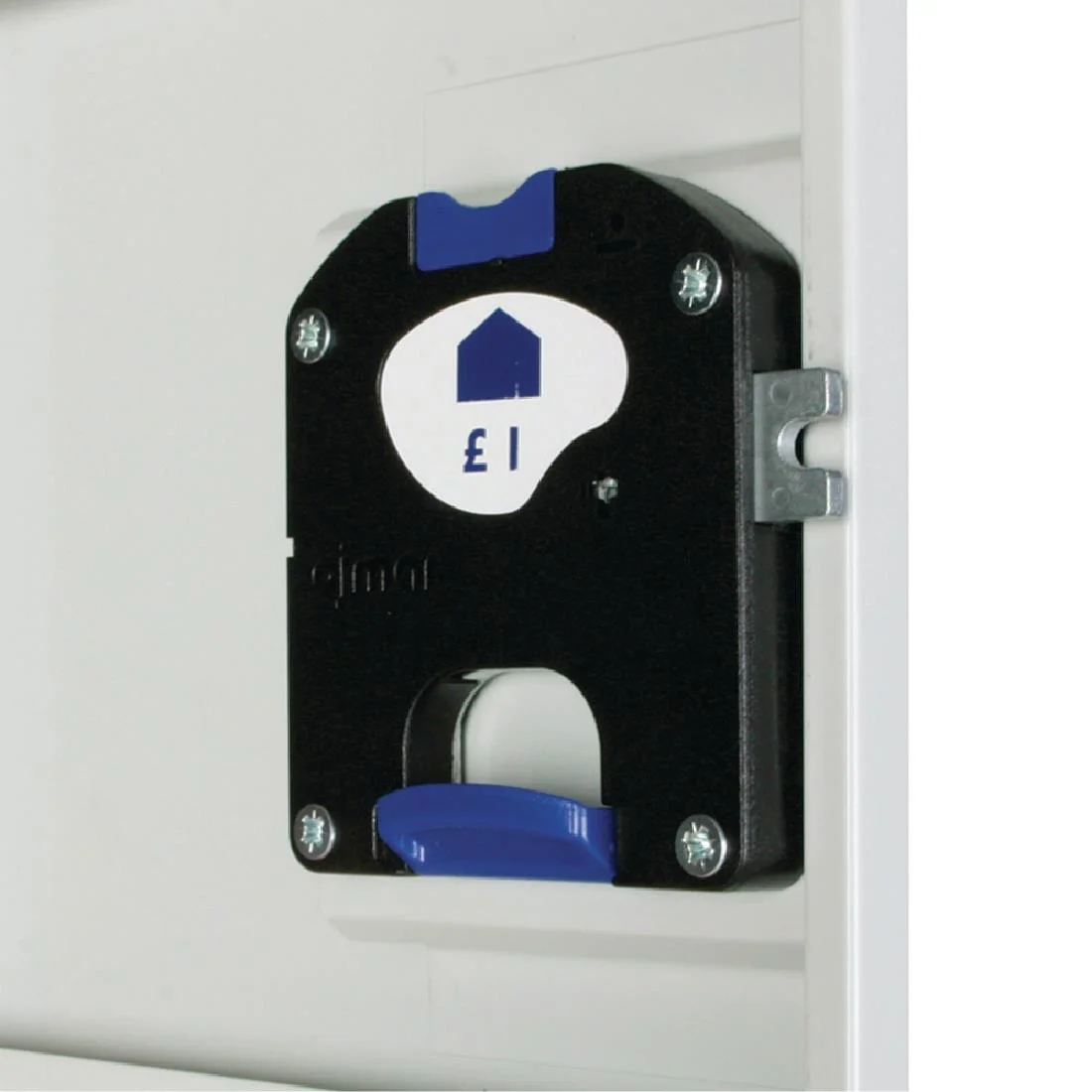 Elite Eight Door Coin Return Locker Grey - Image 2