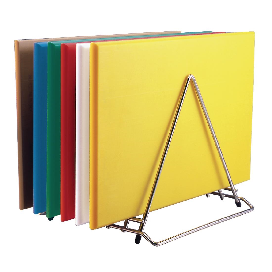 Hygiplas Anti Microbial High Density Yellow Chopping Board