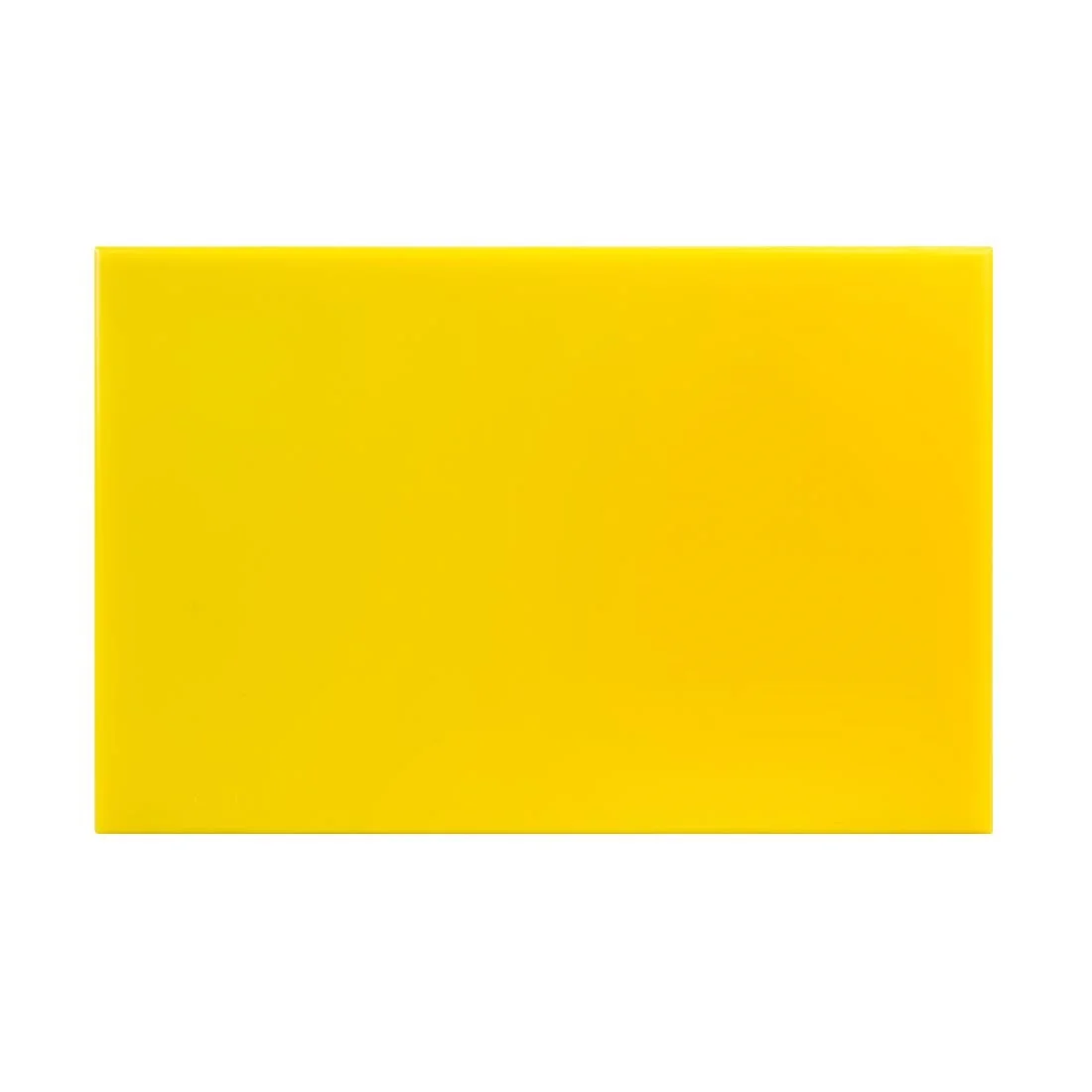 Hygiplas Anti Microbial High Density Yellow Chopping Board - Image 6