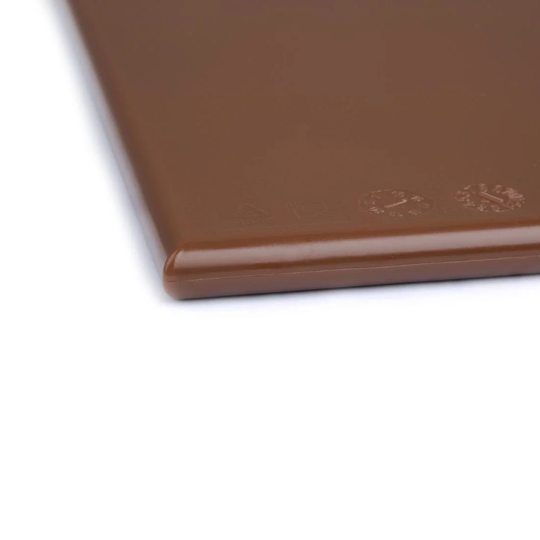 Hygiplas Anti Microbial High Density Brown Chopping Board - Image 7