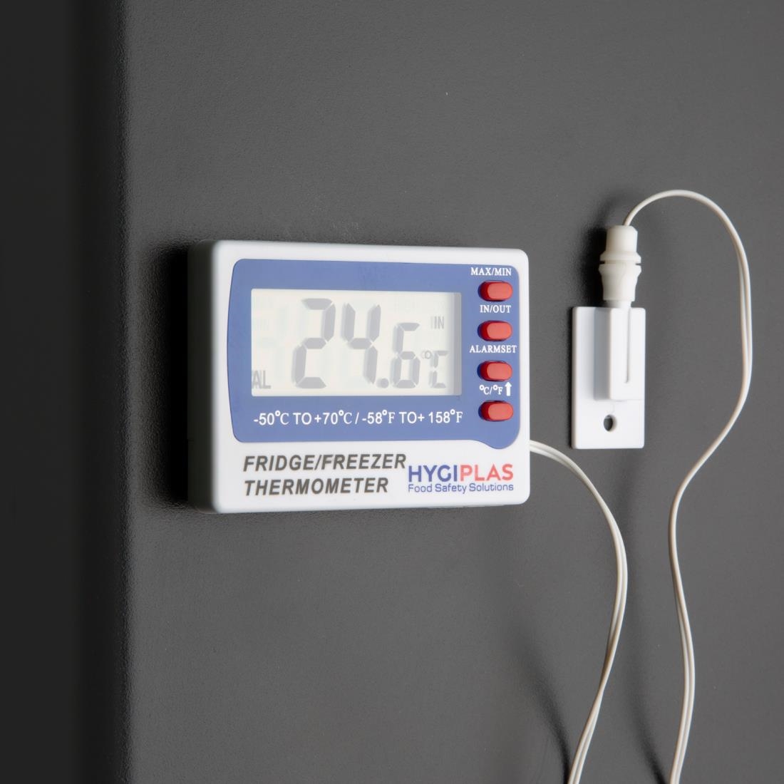 Hygiplas Digital Fridge/Freezer Thermometer