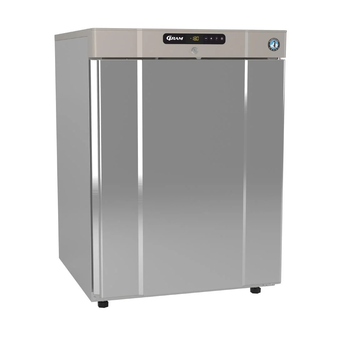 Gram Compact 1 Door 125Ltr Undercounter Freezer F210 RG 3N