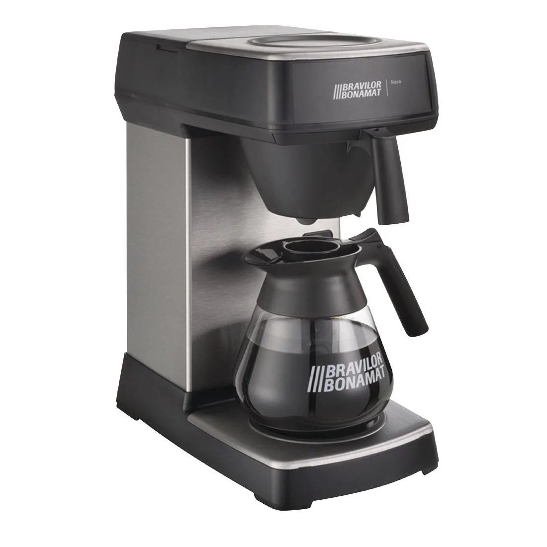 Bravilor Manual Fill Filter Coffee Machine Novo - With 2 Hot Plates - Image 3
