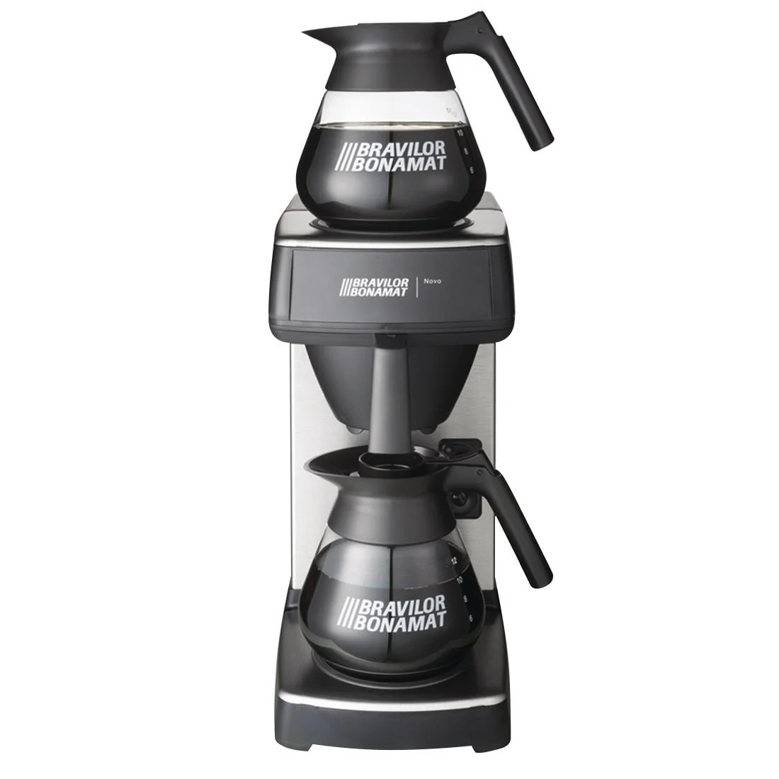 Bravilor Manual Fill Filter Coffee Machine Novo - With 2 Hot Plates - Image 4