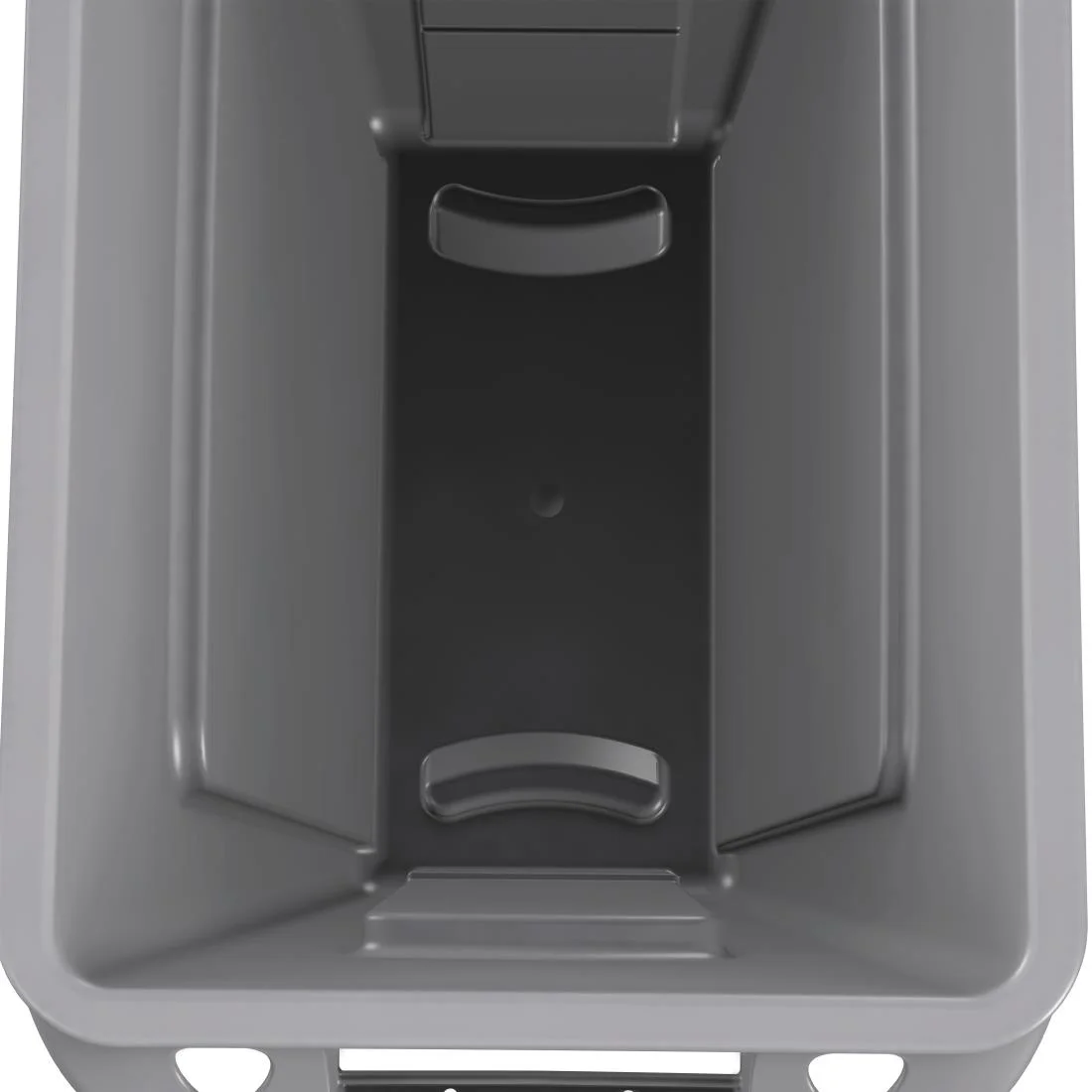 Rubbermaid Slim Jim Container with Venting Channels Grey 60Ltr - Image 12