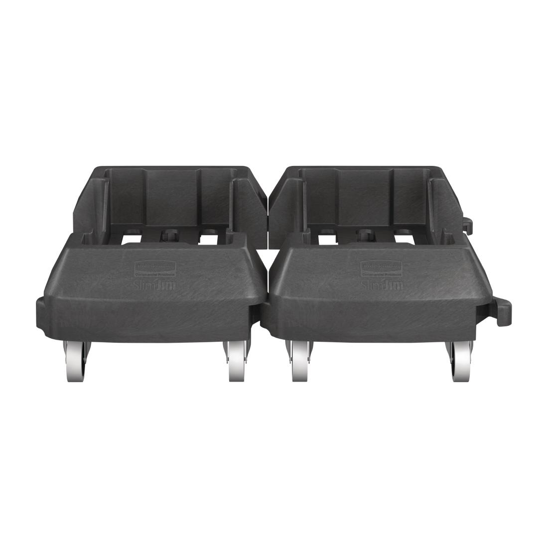 Rubbermaid Slim Jim Container Interlocking Dolly