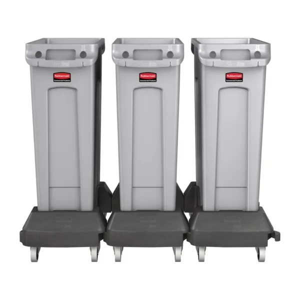 Rubbermaid Slim Jim Container Interlocking Dolly