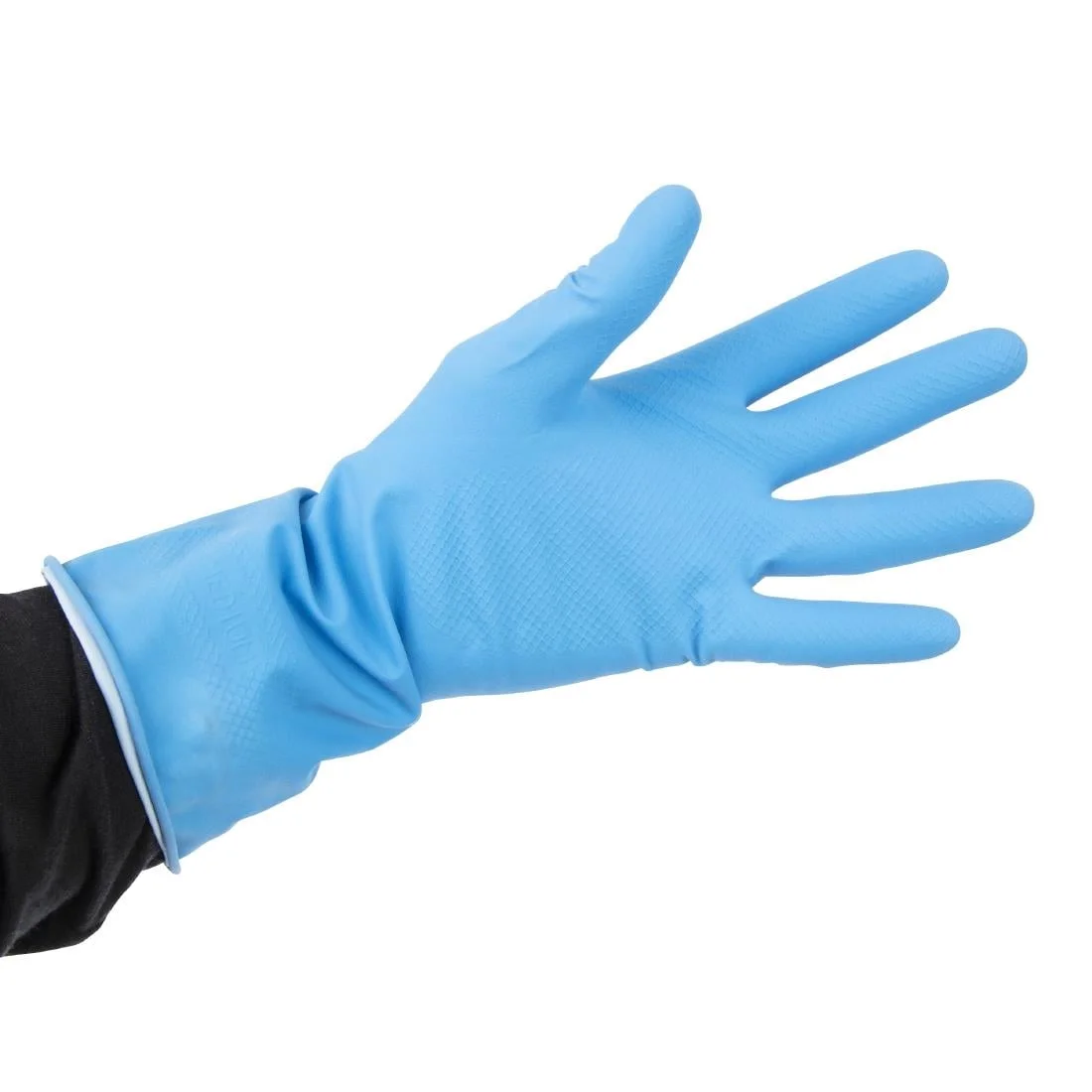 Jantex Household Glove Blue Small - Image 5