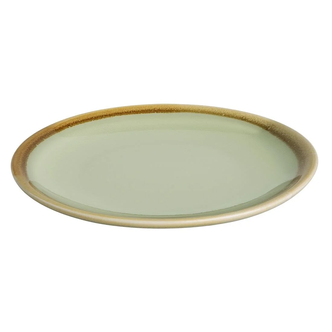Olympia Kiln Coupe Plates Moss 180mm (6 Pack) - Image 2