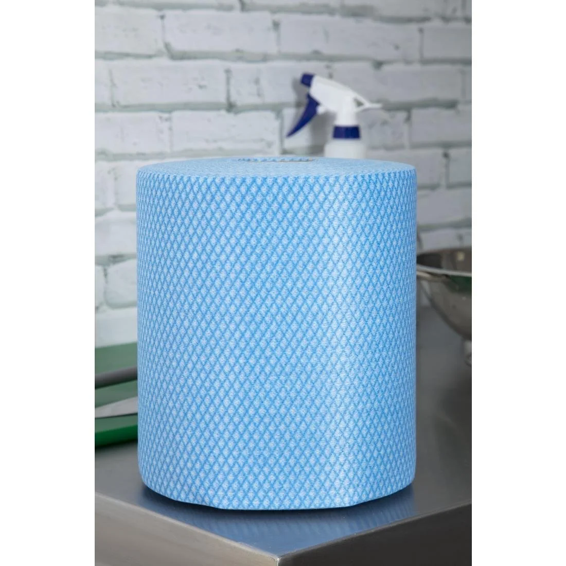 EcoTech Envirolite Super Antibacterial Cleaning Cloths Blue (Roll of 2 x 500) - Image 5