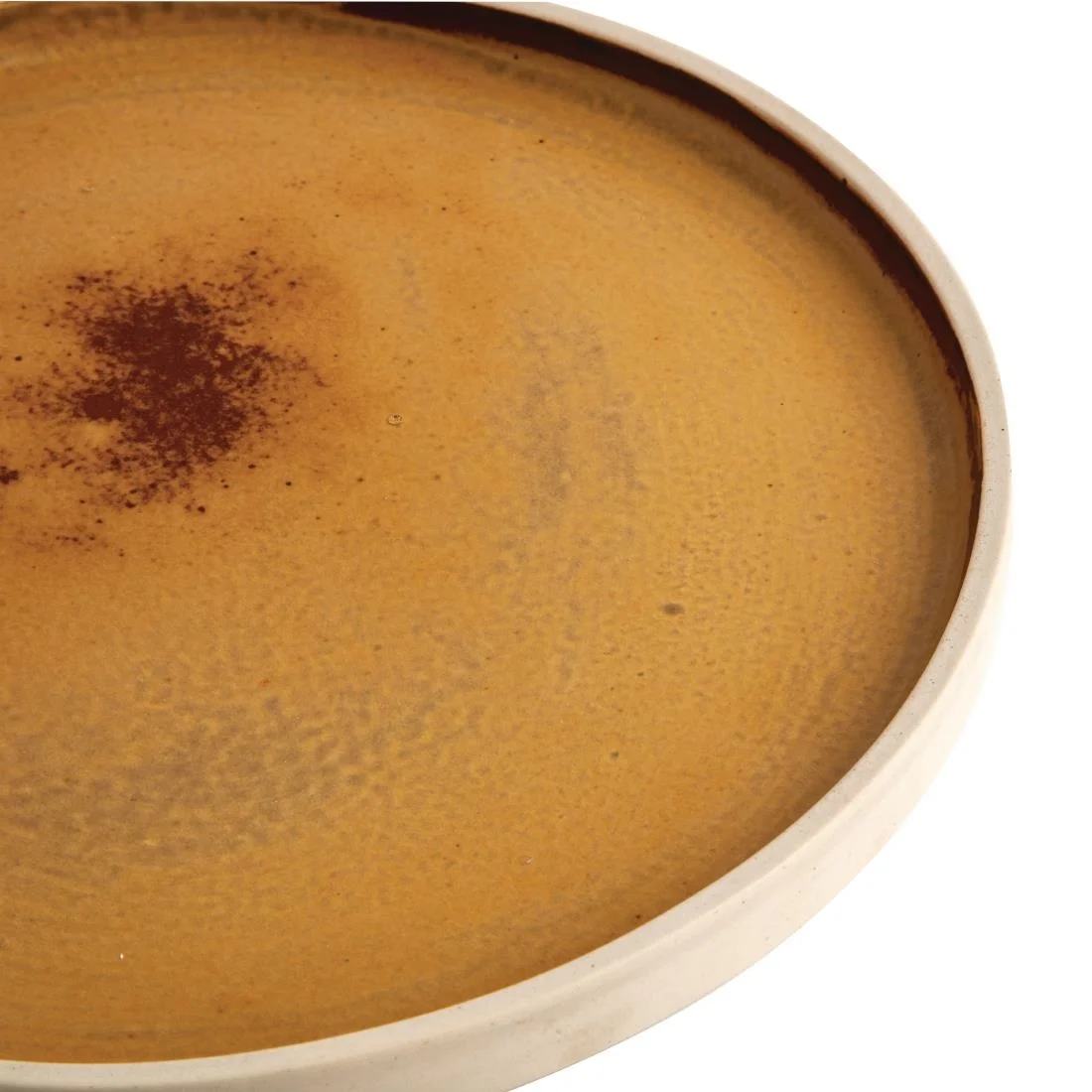 Olympia Canvas Flat Plates Sienna Rust 250mm (6 Pack) - Image 6