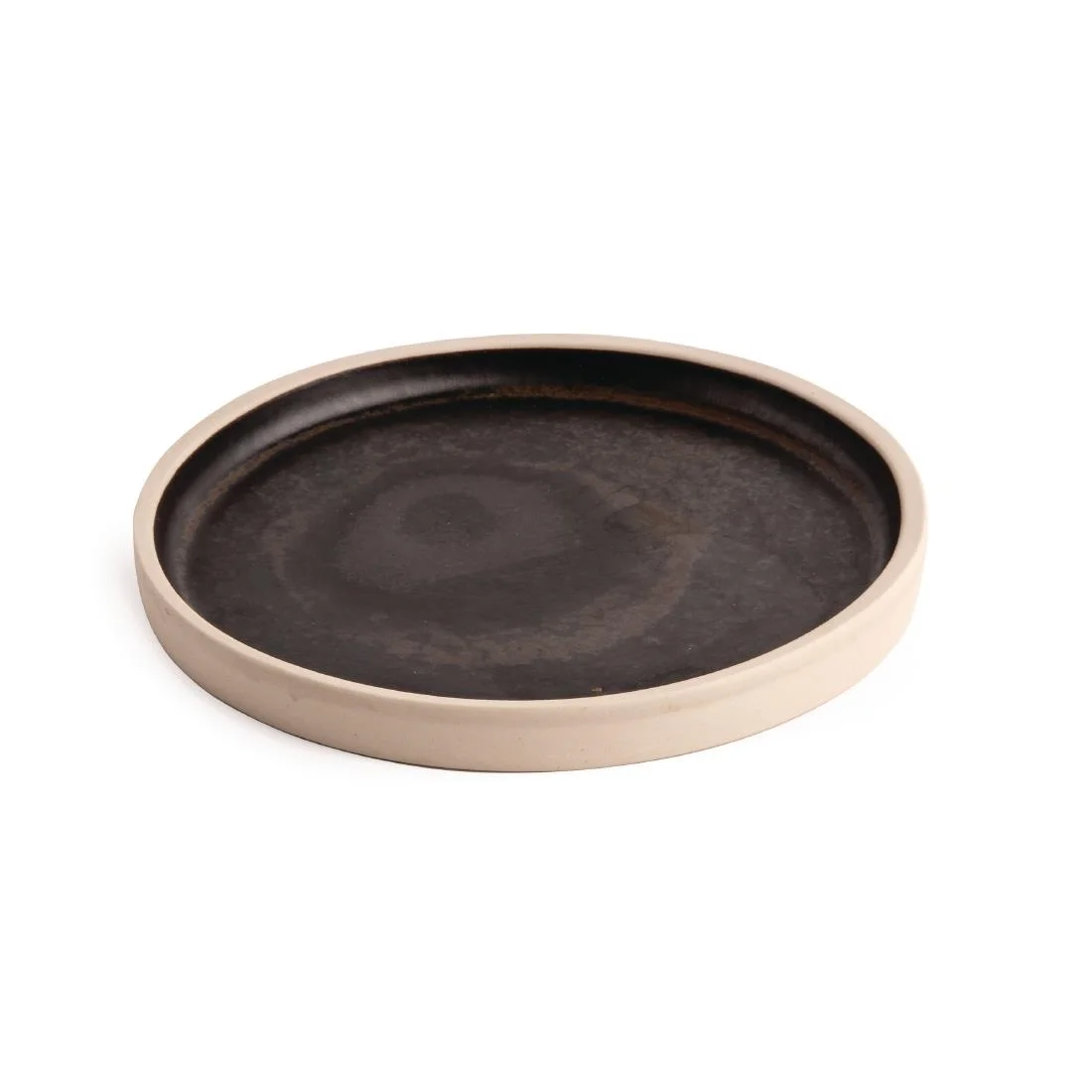 Olympia Canvas Flat Plates Delhi Black 180mm (6 Pack) - Image 4
