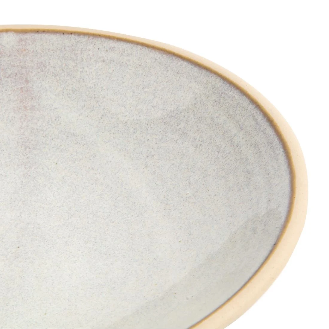 Olympia Canvas Shallow Tapered Bowls Murano White 200mm (6 Pack) - Image 4