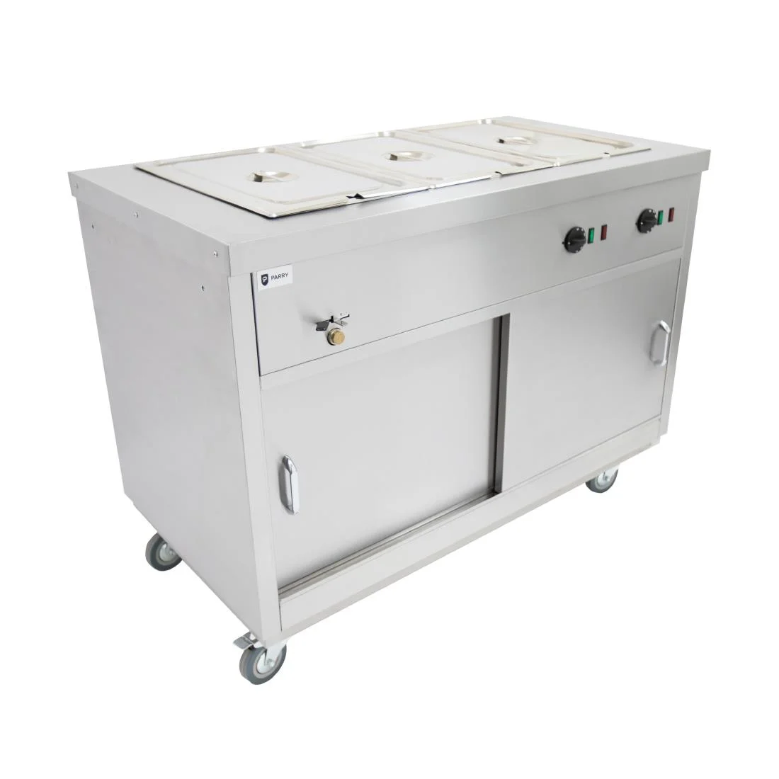 Parry Bain Marie Topped Mobile Hot Cupboard HOTBM