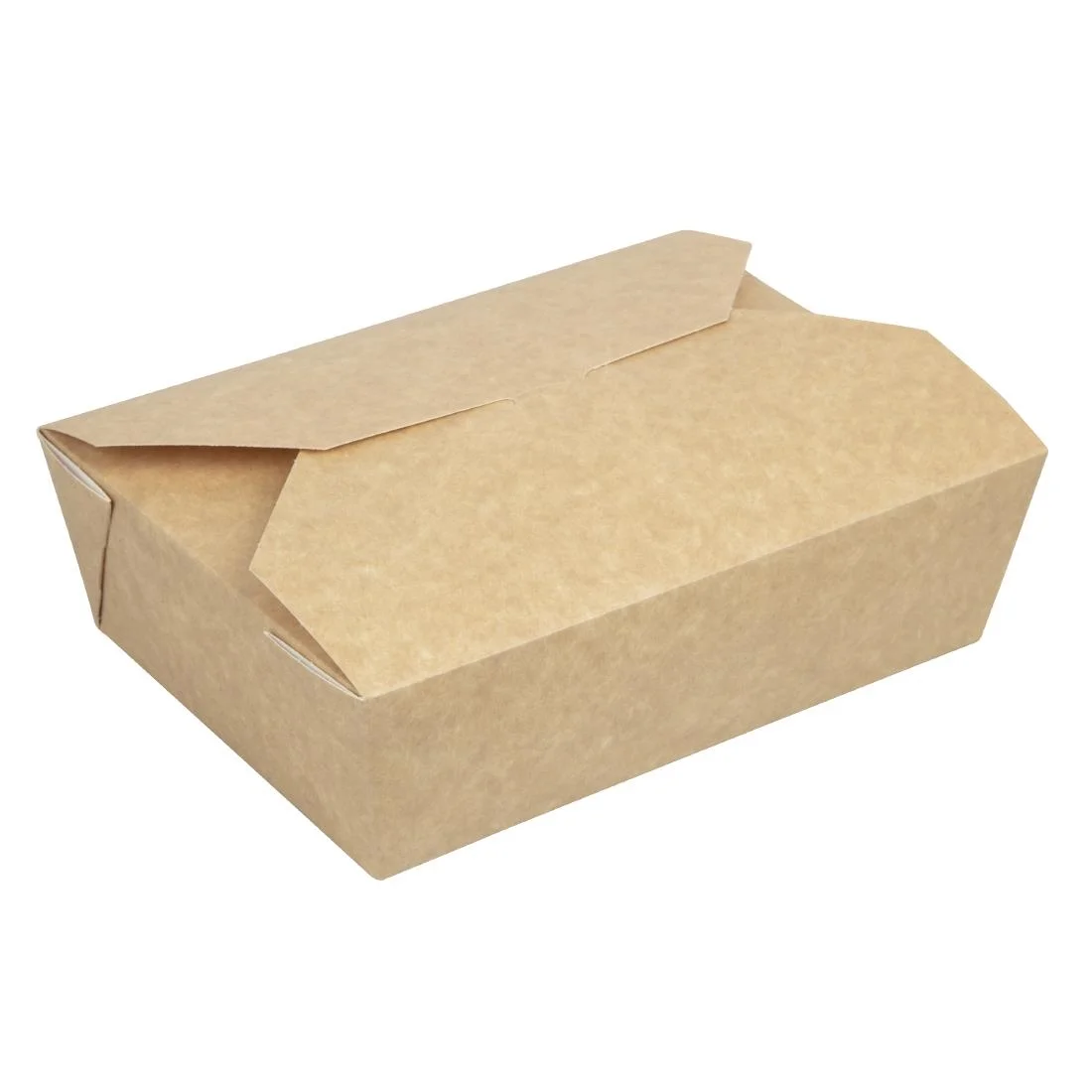 Colpac Recyclable Kraft Microwaveable Food Boxes 1950ml / 68oz (200 Pack)