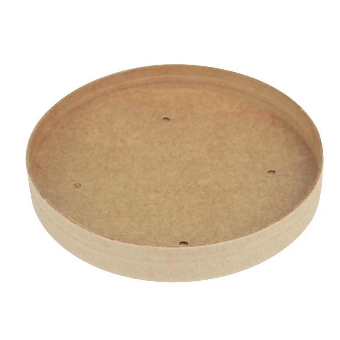 Colpac Recyclable Kraft Microwavable Soup Cup Lids 8oz and 12oz (500 Pack) - Image 3