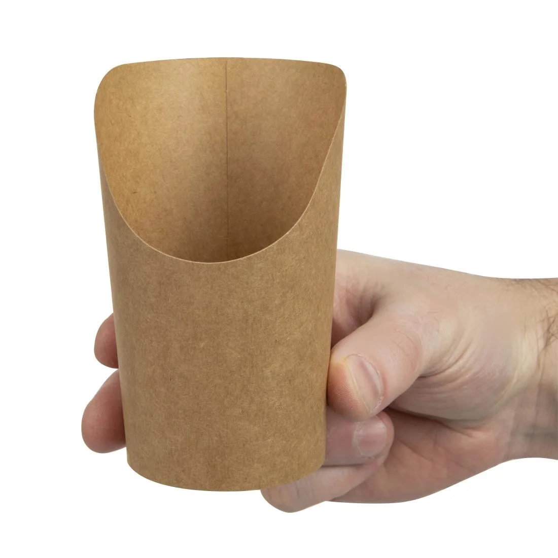 Colpac Recyclable Kraft Tortilla Wrap Scoops (1000 Pack) - Image 5