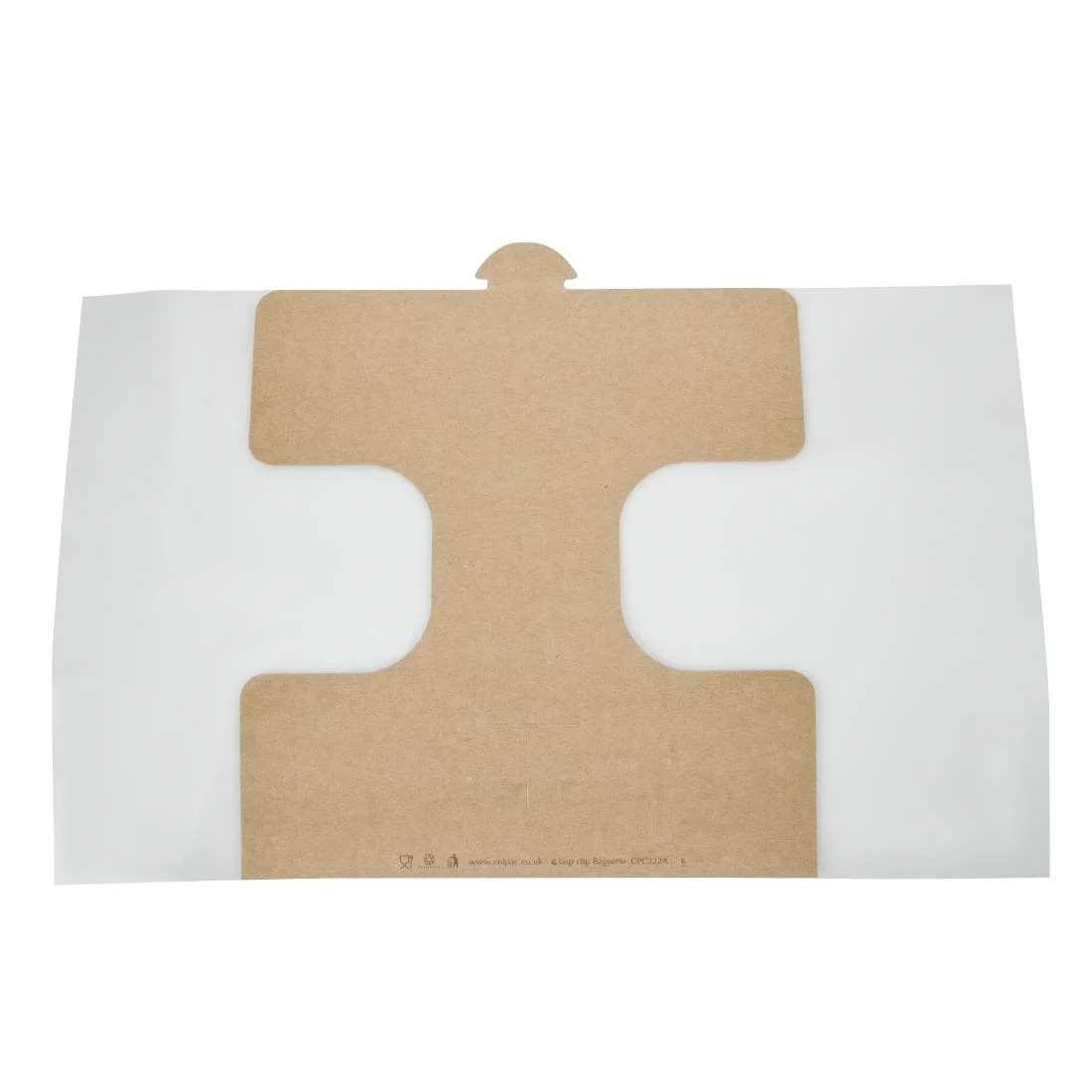 Colpac Clasp Clip Recyclable Kraft Baguette Packs (500 Pack) - Image 4