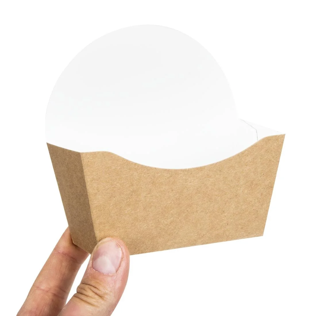 Colpac Compostable Kraft Bagel Scoops (1000 Pack) - Image 5