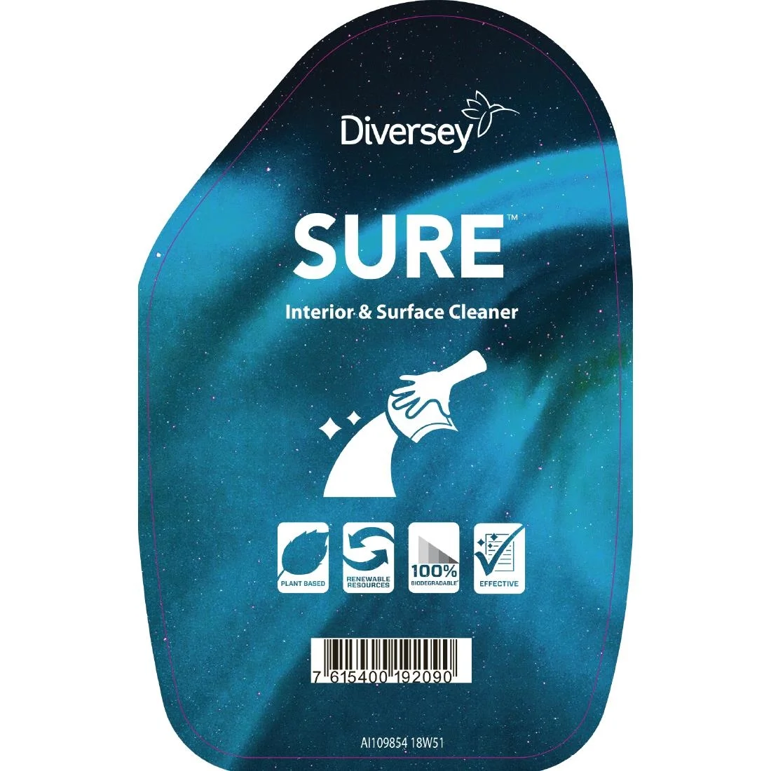 SURE Glass Cleaner / Interior and Surface Cleaner Refill Bottles 750ml (6 Pack) - Image 2