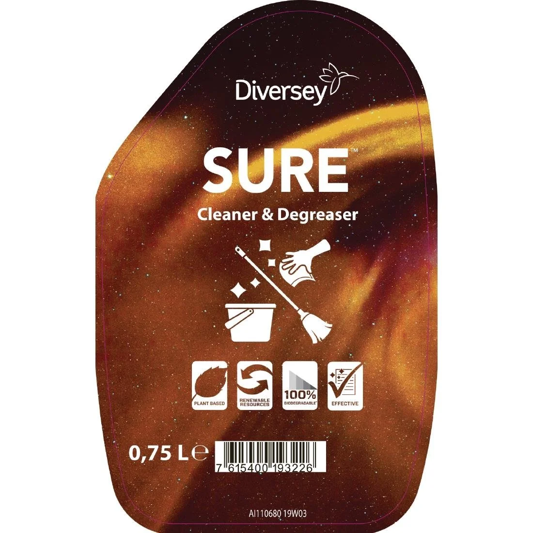 SURE Cleaner and Degreaser / Grill Cleaner Refill Bottles 750ml (6 Pack) - Image 3