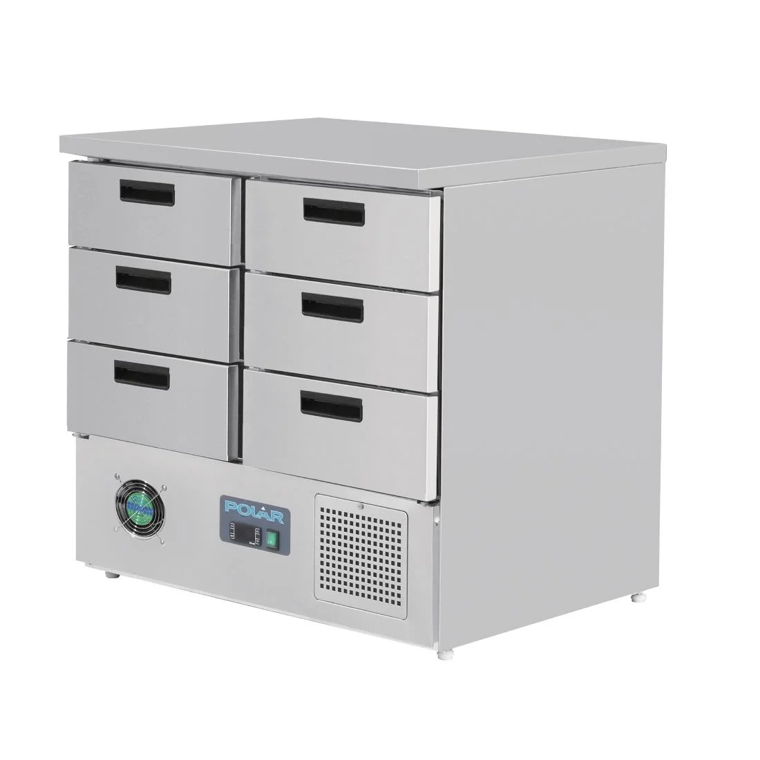 Polar G-Series Refrigerated Counter Fridge with 6 Drawers 240Ltr - Image 7