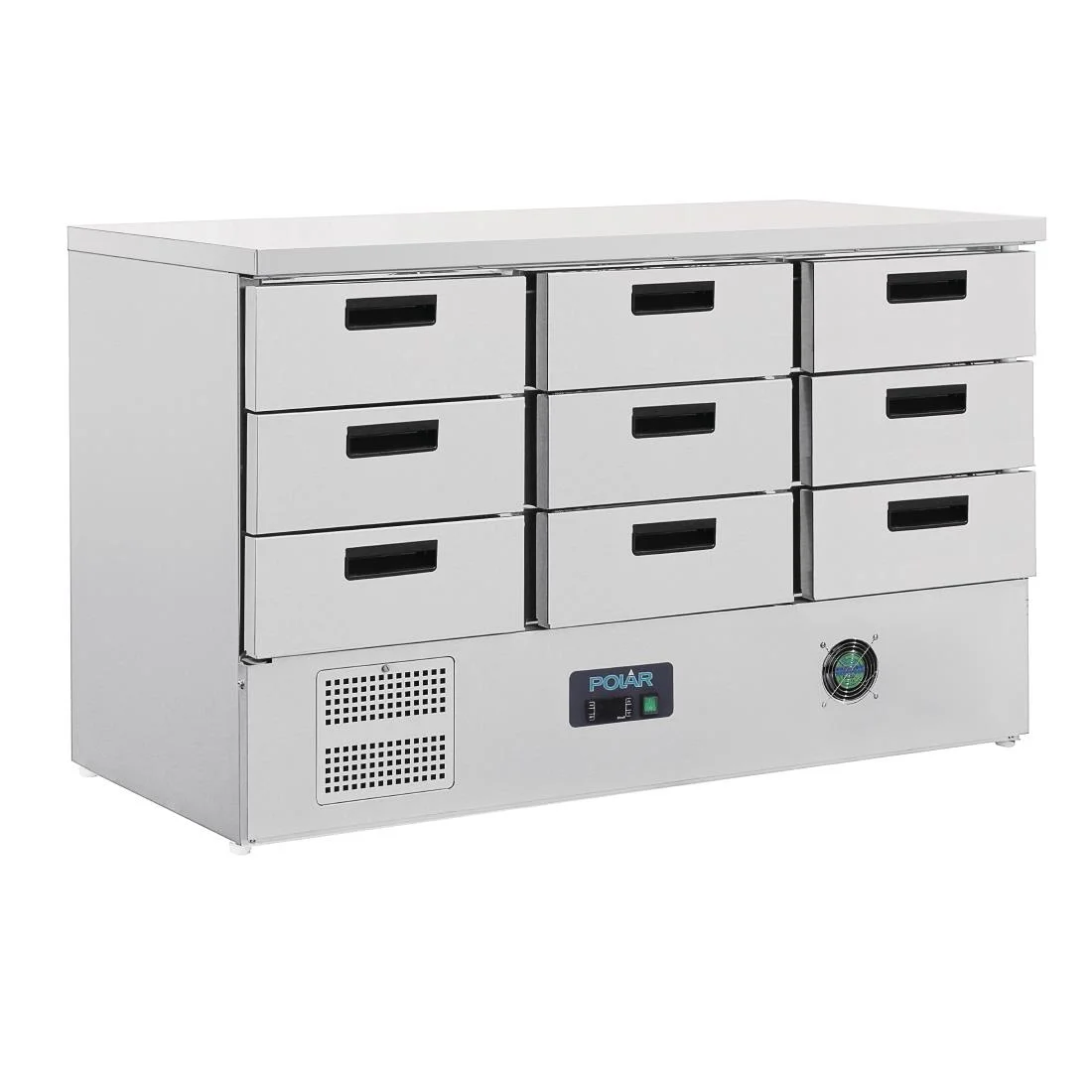 Polar G-Series Refrigerated Counter Fridge with 9 Drawers 368Ltr - Image 5