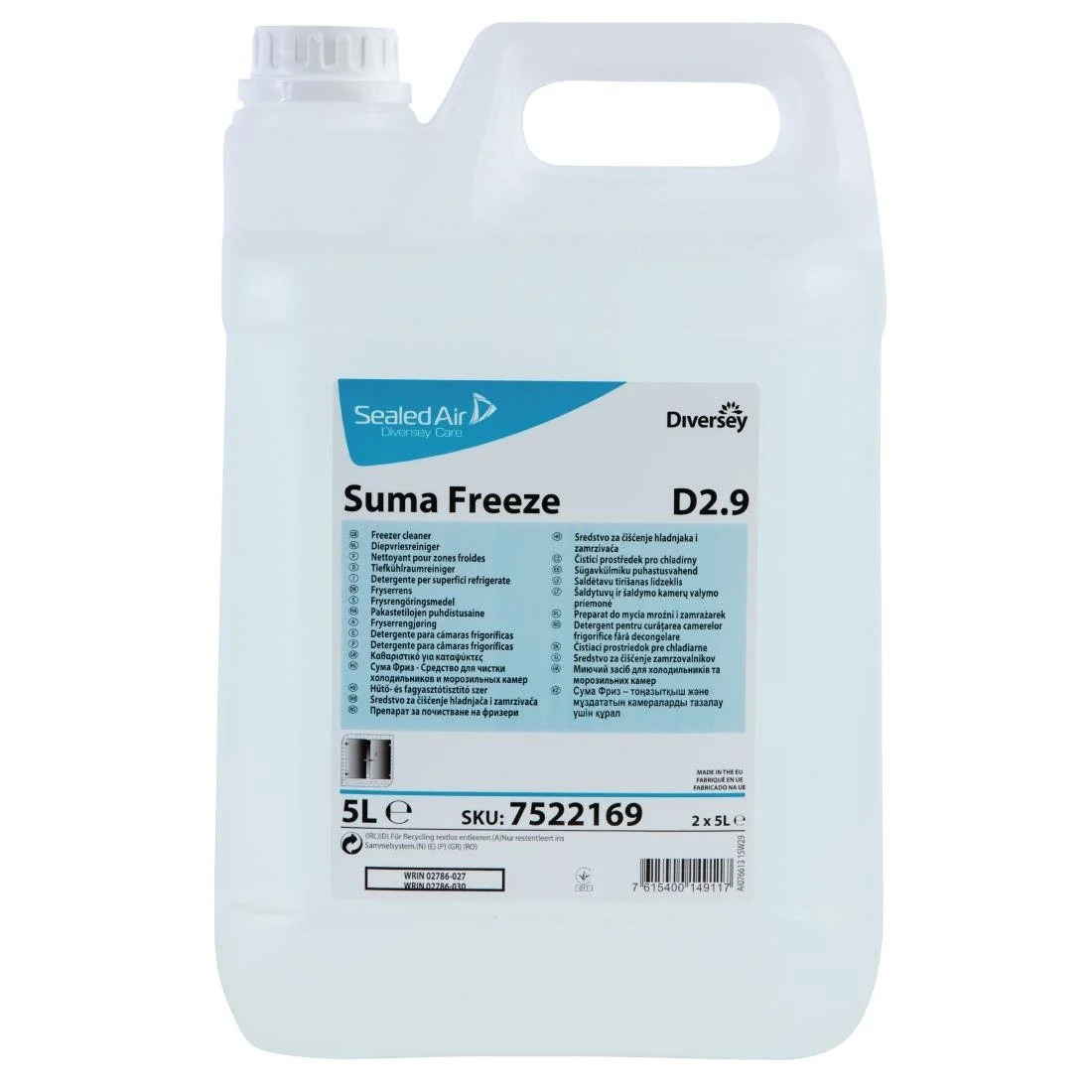 Suma D2.9 Freezer Cleaner Ready To Use 5Ltr