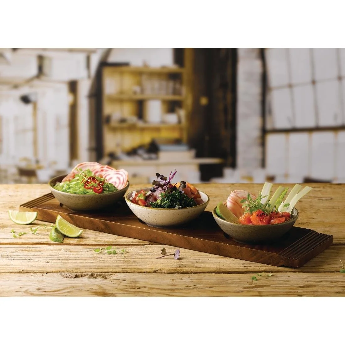 Churchill Stonecast Shallow Bowls Barley White 7oz 116mm (12 Pack) - Image 4