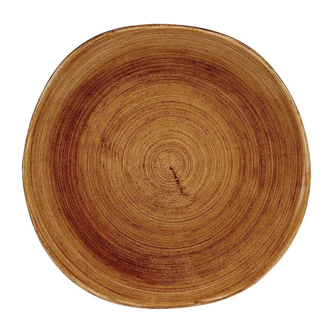 Churchill Stonecast Patina Organic Round Plates Vintage Copper 264mm (12 Pack)