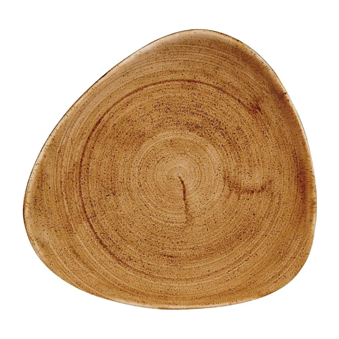 Churchill Stonecast Patina Triangle Plates Vintage Copper 192mm (12 Pack)