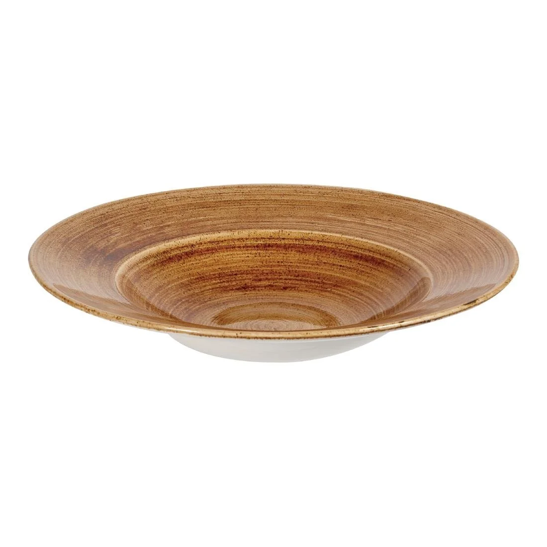 Churchill Stonecast Patina Wide Rim Bowls Vintage Copper 16.5oz 280mm - Image 2