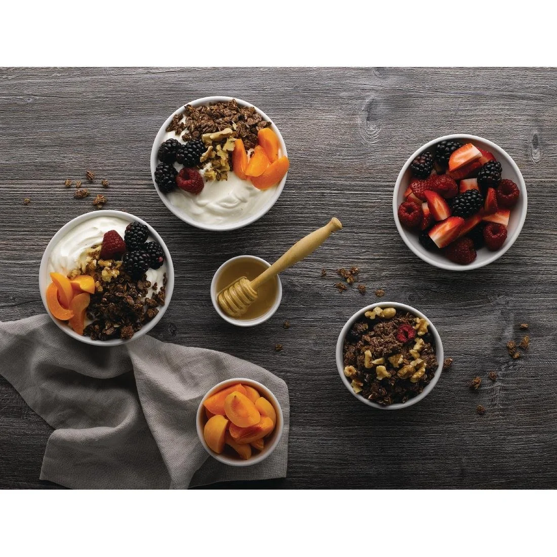 Churchill Profile Dip Pots White 4oz 85mm (12 Pack) - Image 4