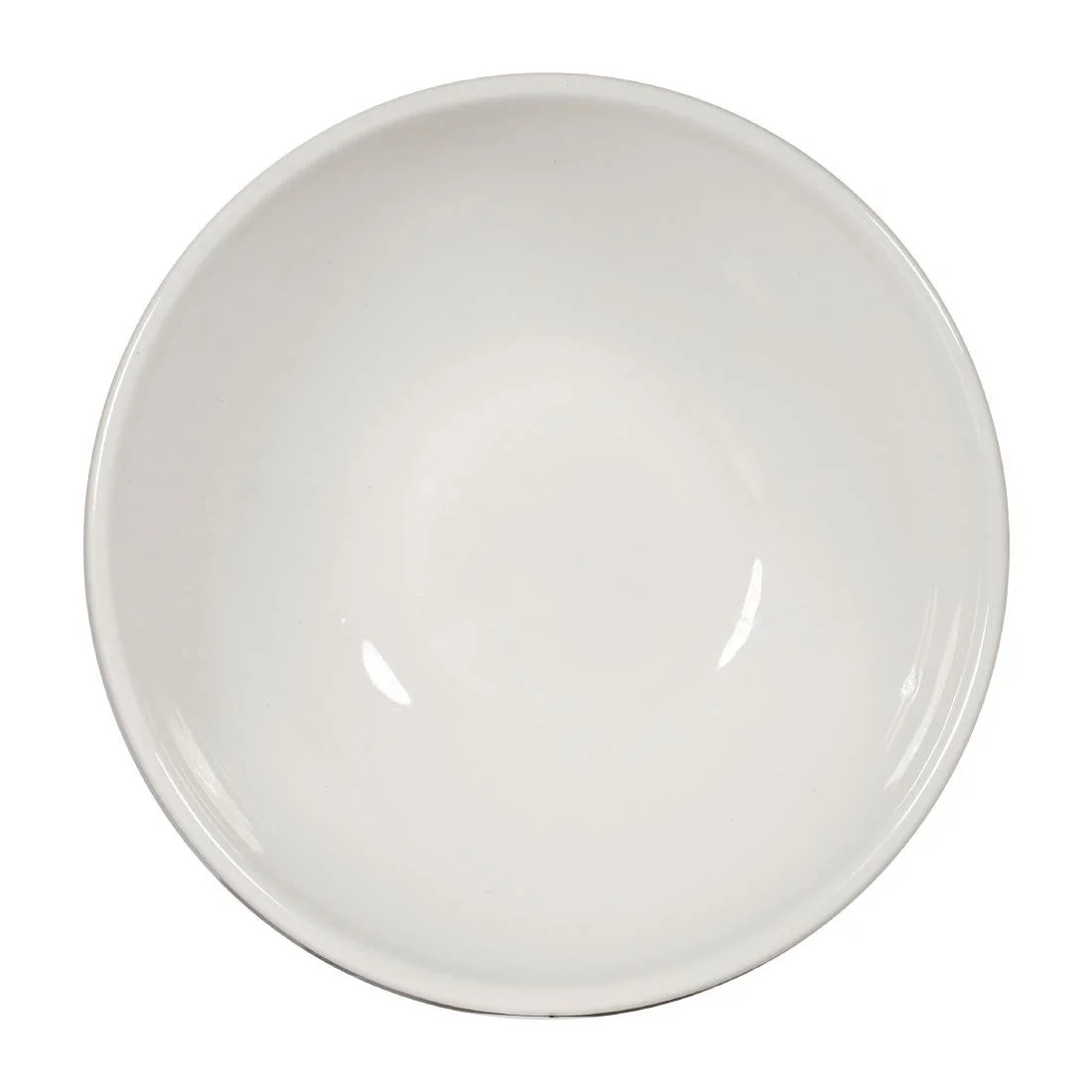 Churchill Profile Shallow Bowls White 9oz 130mm (12 Pack) - Image 1