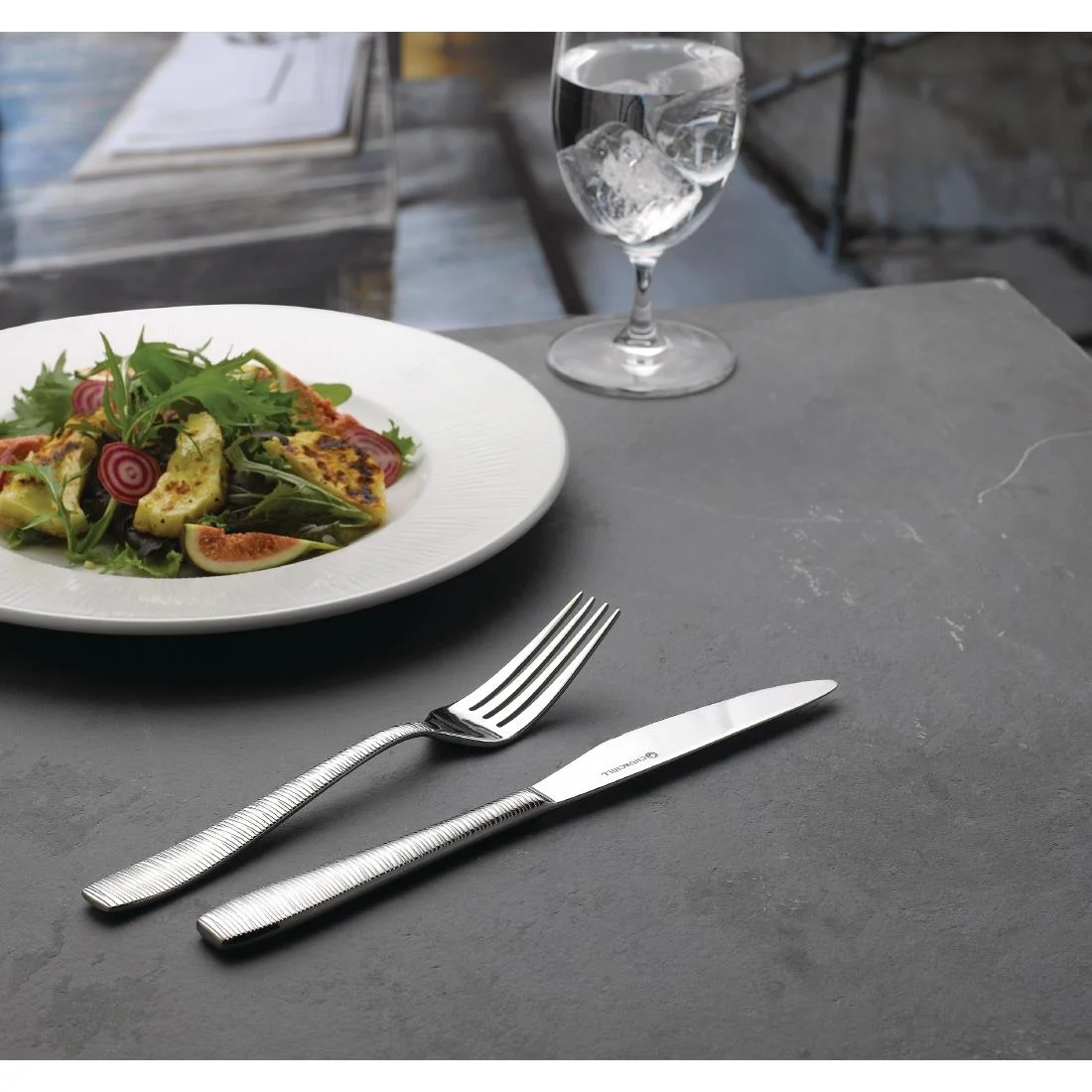 Churchill Bamboo Footed Plate 276mm