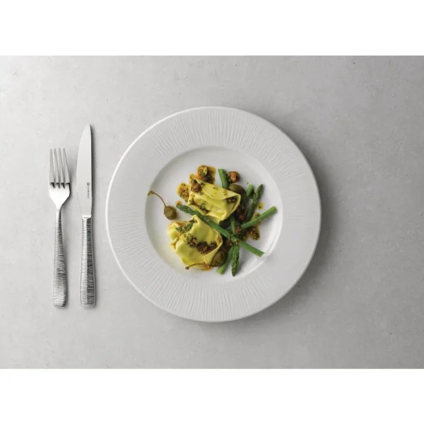 Churchill Bamboo Footed Plate 260mm