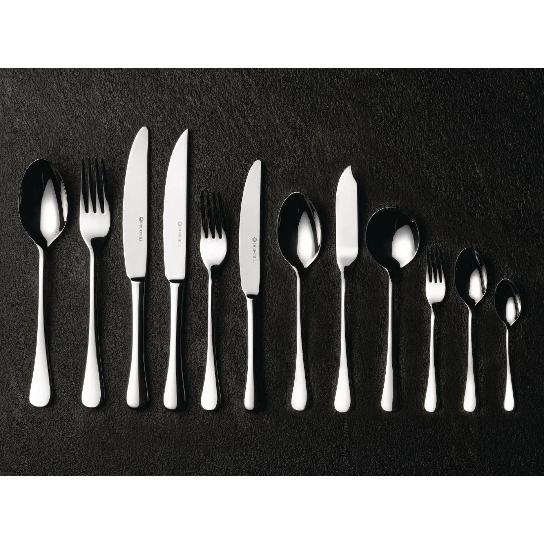Churchill Tanner Teaspoons (12 Pack) - Image 2