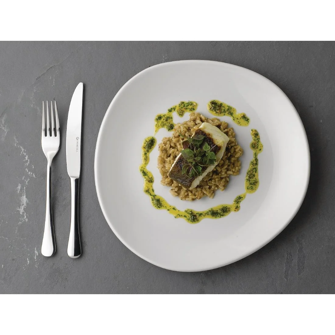 Churchill Organic White Round Plate 286mm - Image 4